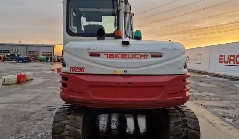 2018 Takeuchi TB290 6 Ton+ Excavators For Auction: Leeds – 22nd, 23rd, 24th & 25th January 25 @ 8:00am full