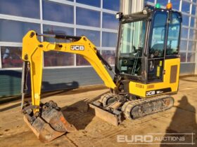 2020 JCB 16C-1 Mini Excavators For Auction: Leeds – 22nd, 23rd, 24th & 25th January 25 @ 8:00am