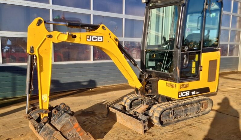 2020 JCB 16C-1 Mini Excavators For Auction: Leeds – 22nd, 23rd, 24th & 25th January 25 @ 8:00am