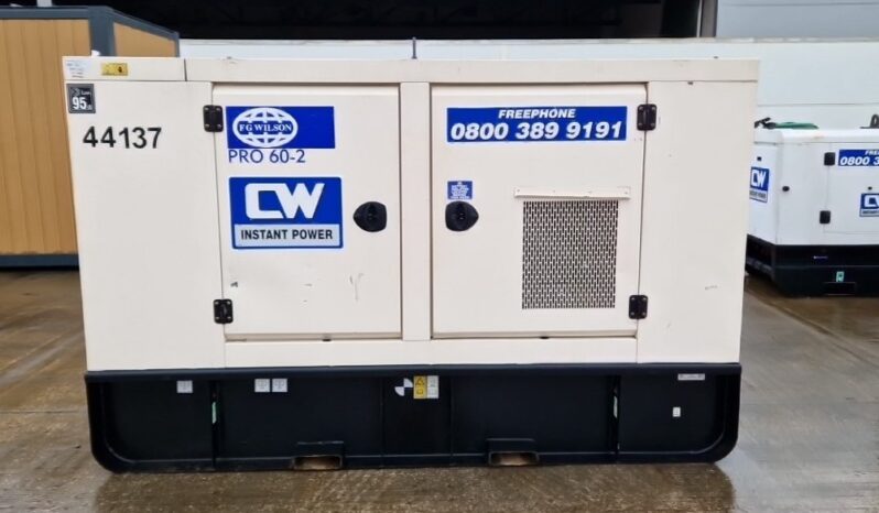 2018 FG Wilson PRO060-2 Generators For Auction: Leeds – 22nd, 23rd, 24th & 25th January 25 @ 8:00am full