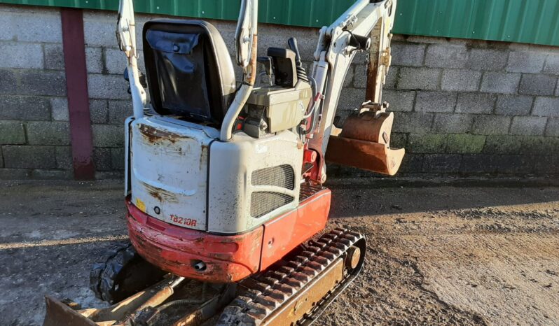 1T Excavator Takeuchi TB210 2017 full