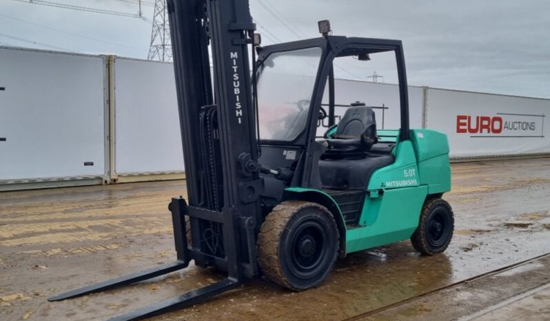 2011 Mitsubishi FD50CN Forklifts For Auction: Leeds – 22nd, 23rd, 24th & 25th January 25 @ 8:00am