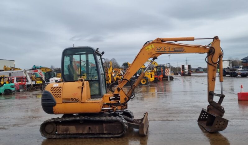 Case 50 Mini Excavators For Auction: Leeds – 22nd, 23rd, 24th & 25th January 25 @ 8:00am full