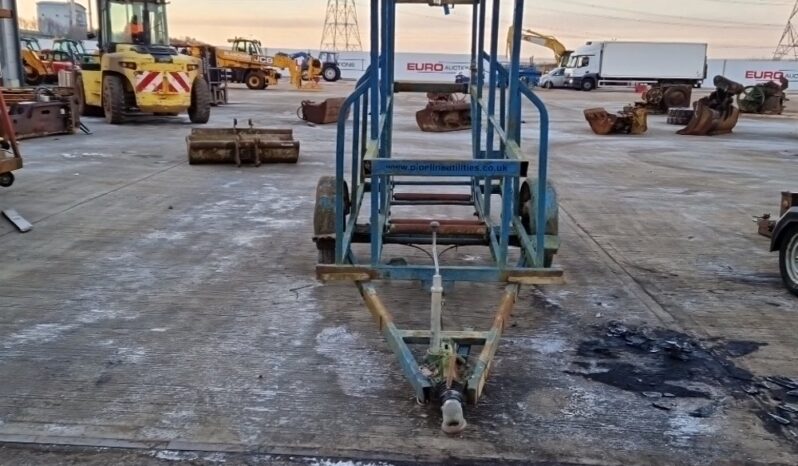 2010 Pipe To Site Trailers Single Axle Pipe Reel Trailer Plant Trailers For Auction: Leeds – 22nd, 23rd, 24th & 25th January 25 @ 8:00am full