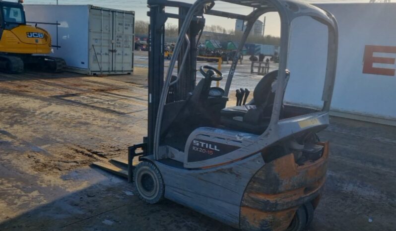 2015 Still RX20-15 Forklifts For Auction: Leeds – 22nd, 23rd, 24th & 25th January 25 @ 8:00am full