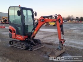 2018 Kubota KX016-4 Mini Excavators For Auction: Leeds – 22nd, 23rd, 24th & 25th January 25 @ 8:00am full