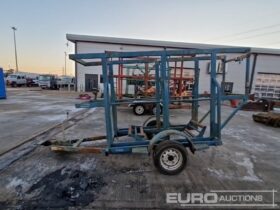 2010 Pipe To Site Trailers Single Axle Pipe Reel Trailer Plant Trailers For Auction: Leeds – 22nd, 23rd, 24th & 25th January 25 @ 8:00am full