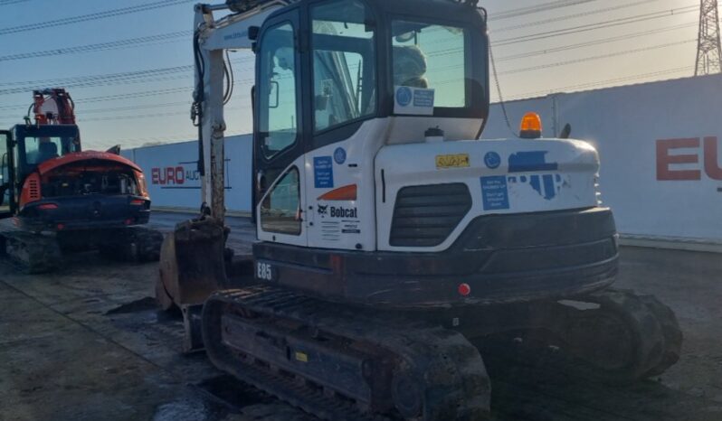 2021 Bobcat E85 6 Ton+ Excavators For Auction: Leeds – 22nd, 23rd, 24th & 25th January 25 @ 8:00am full