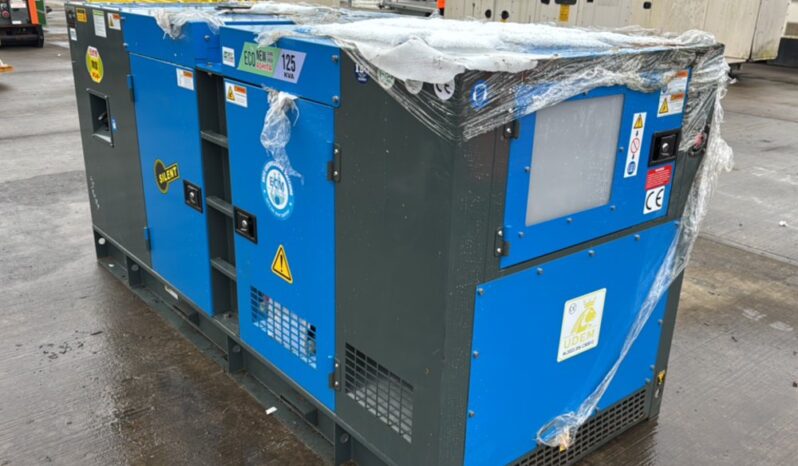 Unused 2025 Ashita AG3-125 ECO Generators For Auction: Leeds – 22nd, 23rd, 24th & 25th January 25 @ 8:00am full