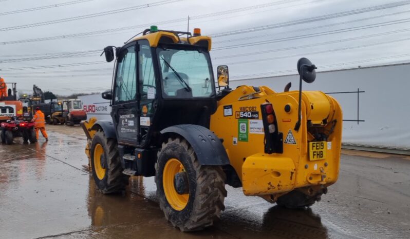 2019 JCB 540-140 Hi Viz Telehandlers For Auction: Leeds – 22nd, 23rd, 24th & 25th January 25 @ 8:00am full