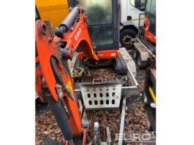 2021 Kubota KX016-4 Mini Excavators For Auction: Leeds – 22nd, 23rd, 24th & 25th January 25 @ 8:00am full