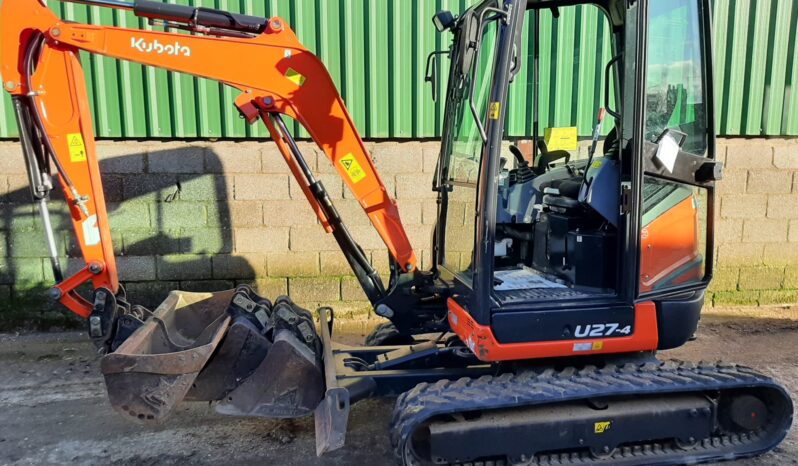 2.7T Excavator Kubota U27-4 2022 full