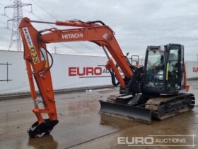 2021 Hitachi ZX85USB-6 6 Ton+ Excavators For Auction: Leeds – 22nd, 23rd, 24th & 25th January 25 @ 8:00am