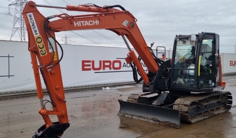 2021 Hitachi ZX85USB-6 6 Ton+ Excavators For Auction: Leeds – 22nd, 23rd, 24th & 25th January 25 @ 8:00am