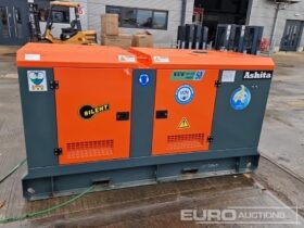 Unused 2024 Ashita AG3-50E Generators For Auction: Leeds – 22nd, 23rd, 24th & 25th January 25 @ 8:00am full