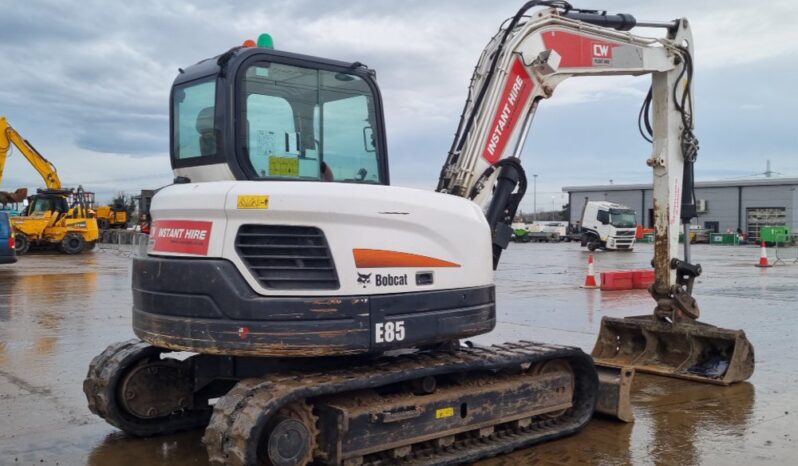 2020 Bobcat E85 6 Ton+ Excavators For Auction: Leeds – 22nd, 23rd, 24th & 25th January 25 @ 8:00am full