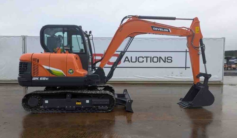 Unused 2024 Develon DX60E-10N 6 Ton+ Excavators For Auction: Dromore – 21st & 22nd February 2025 @ 9:00am For Auction on 2025-02-22 full