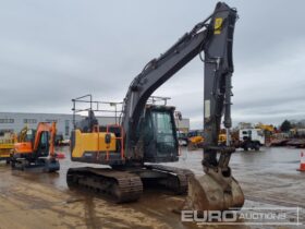 2017 Volvo EC140EL 10 Ton+ Excavators For Auction: Leeds – 22nd, 23rd, 24th & 25th January 25 @ 8:00am full