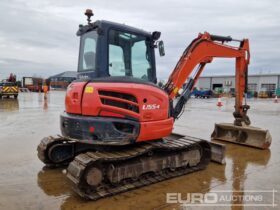 2018 Kubota U55-4 Mini Excavators For Auction: Leeds – 22nd, 23rd, 24th & 25th January 25 @ 8:00am full