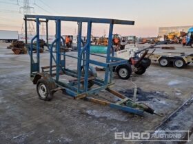 2010 Pipe To Site Trailers Single Axle Pipe Reel Trailer Plant Trailers For Auction: Leeds – 22nd, 23rd, 24th & 25th January 25 @ 8:00am full