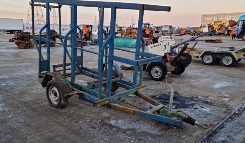 2010 Pipe To Site Trailers Single Axle Pipe Reel Trailer Plant Trailers For Auction: Leeds – 22nd, 23rd, 24th & 25th January 25 @ 8:00am full