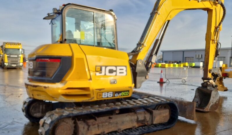 2017 JCB 86C-1 ECO 6 Ton+ Excavators For Auction: Leeds – 22nd, 23rd, 24th & 25th January 25 @ 8:00am full