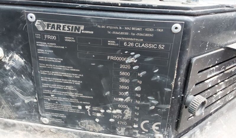 2020 FARESIN 6.26 CLASSIC 52  For Auction on 2025-02-04 For Auction on 2025-02-04 full