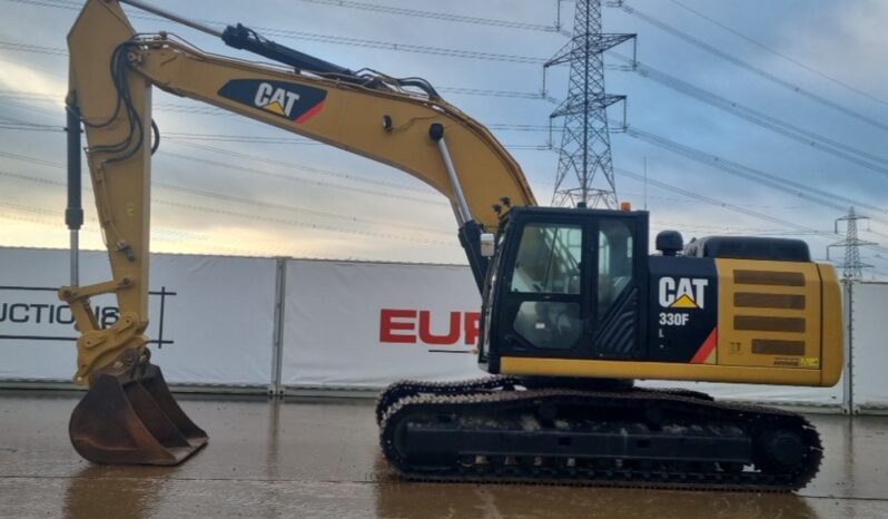 2016 CAT 330FL 20 Ton+ Excavators For Auction: Leeds – 22nd, 23rd, 24th & 25th January 25 @ 8:00am full