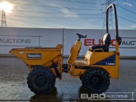 2017 Thwaites 1 Ton Site Dumpers For Auction: Leeds – 22nd, 23rd, 24th & 25th January 25 @ 8:00am full