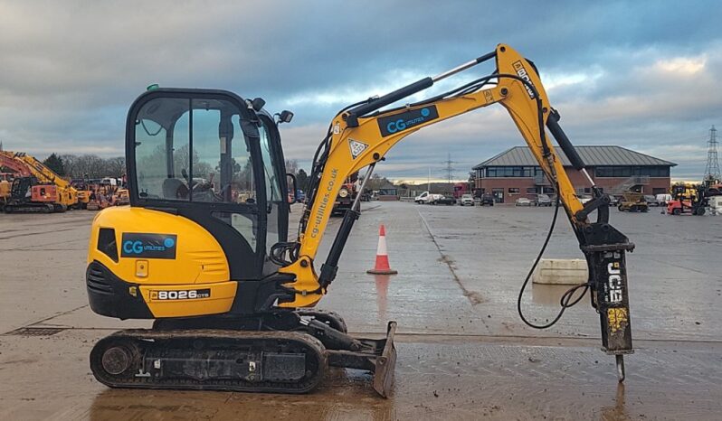 2014 JCB 8026 Mini Excavators For Auction: Leeds – 22nd, 23rd, 24th & 25th January 25 @ 8:00am full