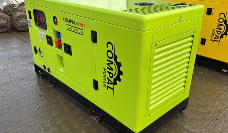 Unused 2024 Compal Power VG-R30 Generators For Auction: Leeds – 22nd, 23rd, 24th & 25th January 25 @ 8:00am full