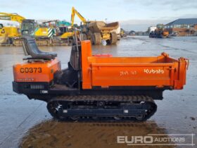 Kubota RG15Y-5 Tracked Dumpers For Auction: Leeds – 22nd, 23rd, 24th & 25th January 25 @ 8:00am full