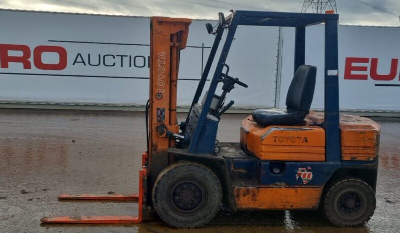 Toyota 02-5FD25 Forklifts For Auction: Leeds – 22nd, 23rd, 24th & 25th January 25 @ 8:00am full