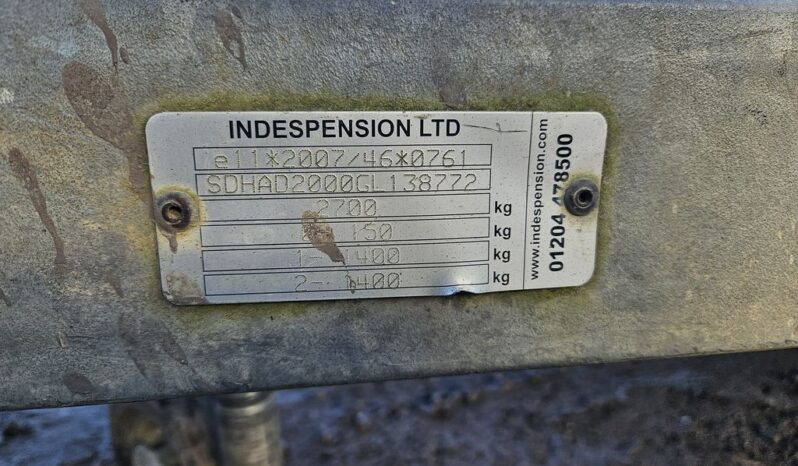 1 INDESPENSION TANDEM AXLE PLANT TRAILER For Auction on 2025-02-04 For Auction on 2025-02-04 full