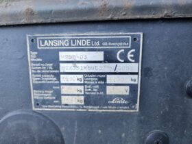 2002 LINDE H25D-03 FORKLIFT For Auction on 2025-02-04 For Auction on 2025-02-04 full