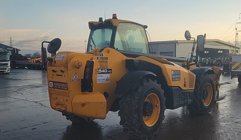 2020 JCB 540-140 Hi Viz Telehandlers For Auction: Leeds – 22nd, 23rd, 24th & 25th January 25 @ 8:00am full