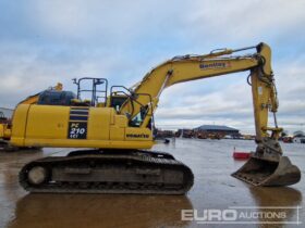 2019 Komatsu PC210LCi-11 20 Ton+ Excavators For Auction: Leeds – 22nd, 23rd, 24th & 25th January 25 @ 8:00am full