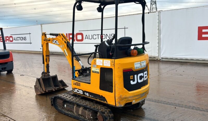 2021 JCB 16C-1 Mini Excavators For Auction: Leeds – 22nd, 23rd, 24th & 25th January 25 @ 8:00am full