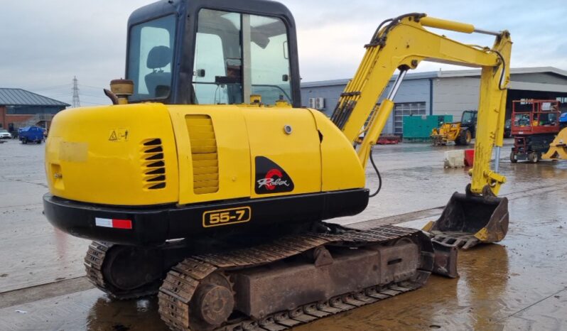 Hyundai R55-7 Mini Excavators For Auction: Leeds – 22nd, 23rd, 24th & 25th January 25 @ 8:00am full