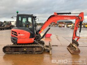 2014 Kubota U48-4 Mini Excavators For Auction: Leeds – 22nd, 23rd, 24th & 25th January 25 @ 8:00am full