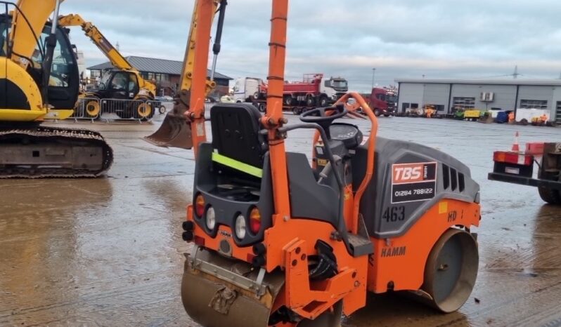 2015 Hamm HD8VV Rollers For Auction: Leeds – 22nd, 23rd, 24th & 25th January 25 @ 8:00am full