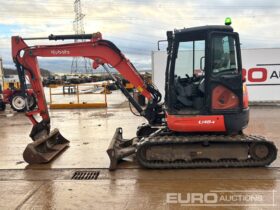 2014 Kubota U48-4 Mini Excavators For Auction: Leeds – 22nd, 23rd, 24th & 25th January 25 @ 8:00am full