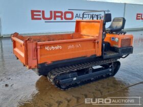 Kubota RG15Y-5 Tracked Dumpers For Auction: Leeds – 22nd, 23rd, 24th & 25th January 25 @ 8:00am