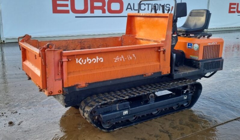 Kubota RG15Y-5 Tracked Dumpers For Auction: Leeds – 22nd, 23rd, 24th & 25th January 25 @ 8:00am