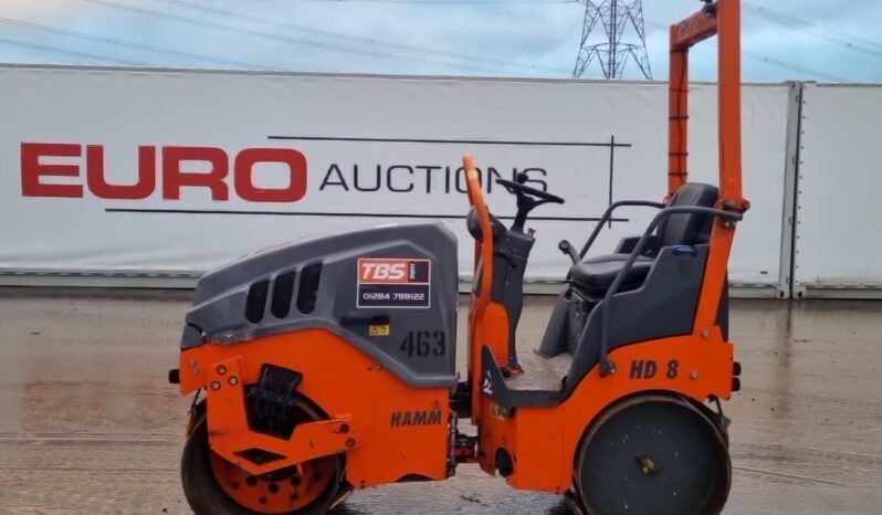 2015 Hamm HD8VV Rollers For Auction: Leeds – 22nd, 23rd, 24th & 25th January 25 @ 8:00am full