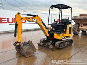 2021 JCB 16C-1 Mini Excavators For Auction: Leeds – 22nd, 23rd, 24th & 25th January 25 @ 8:00am