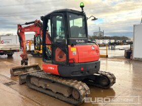 2014 Kubota U48-4 Mini Excavators For Auction: Leeds – 22nd, 23rd, 24th & 25th January 25 @ 8:00am full