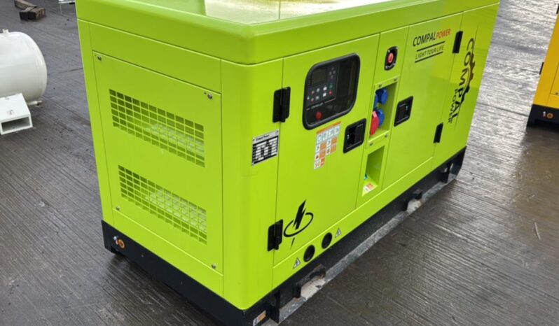 Unused 2024 Compal Power VG-R30 Generators For Auction: Leeds – 22nd, 23rd, 24th & 25th January 25 @ 8:00am