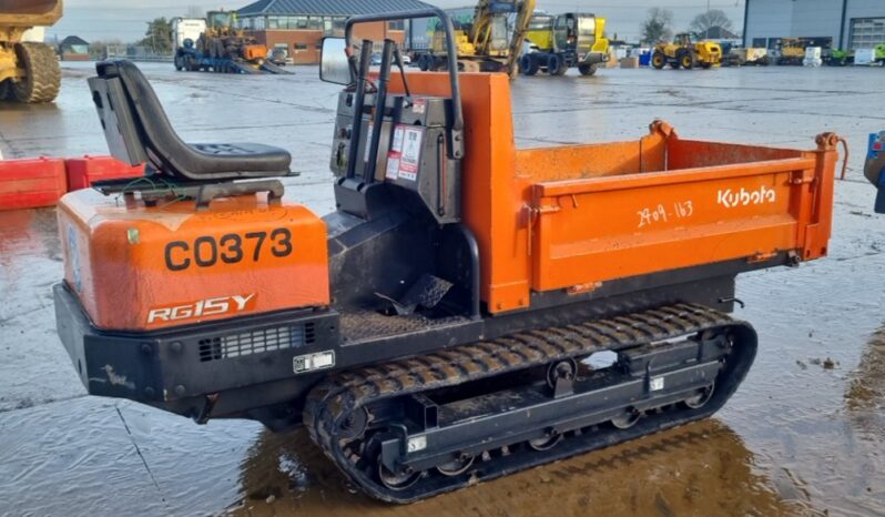 Kubota RG15Y-5 Tracked Dumpers For Auction: Leeds – 22nd, 23rd, 24th & 25th January 25 @ 8:00am full