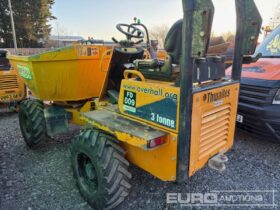 2017 Thwaites 3 Ton Swivel Site Dumpers For Auction: Leeds – 22nd, 23rd, 24th & 25th January 25 @ 8:00am full